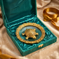 Feng Shui Inspired Tortoise Tabletop Décor with Velvet Box