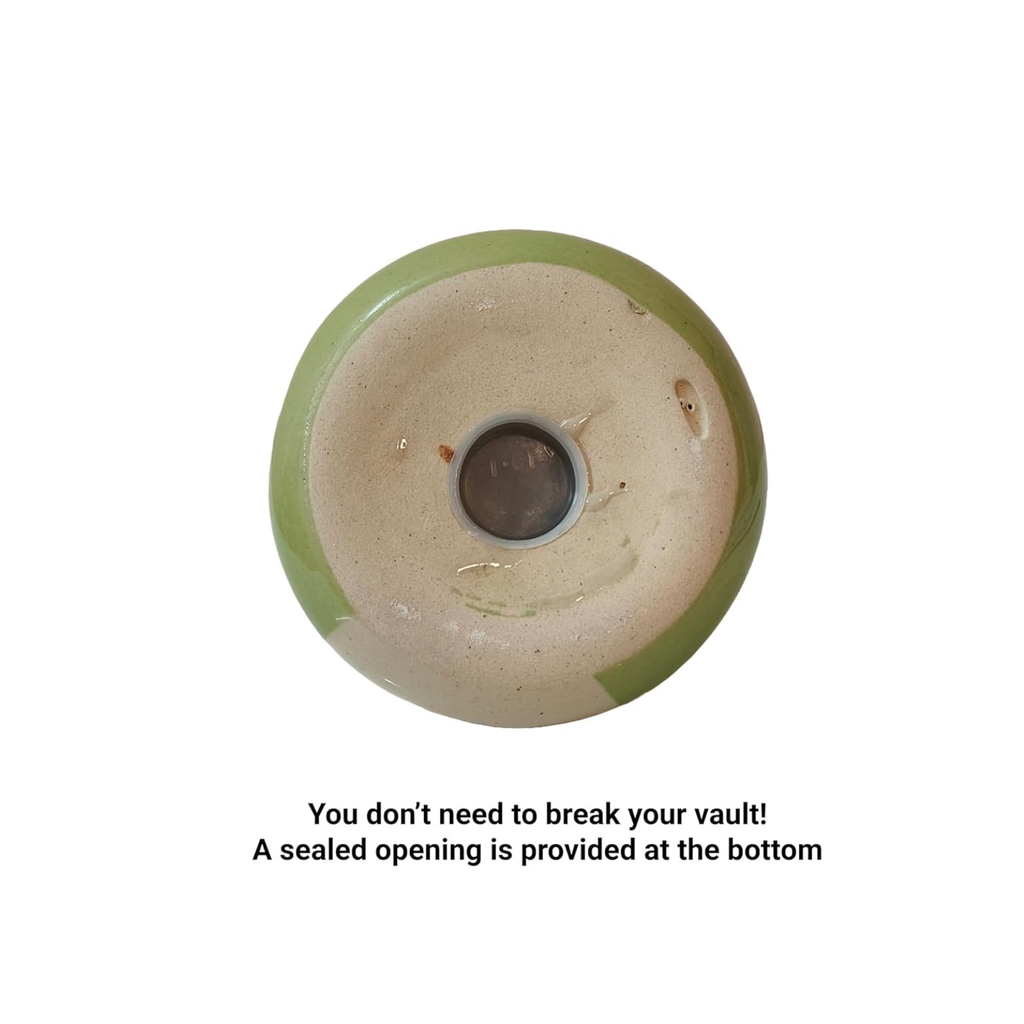 Ceramic Angry Bird Money Bank with Bottom Opening