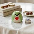 Ceramic Angry Bird Money Bank with Bottom Opening