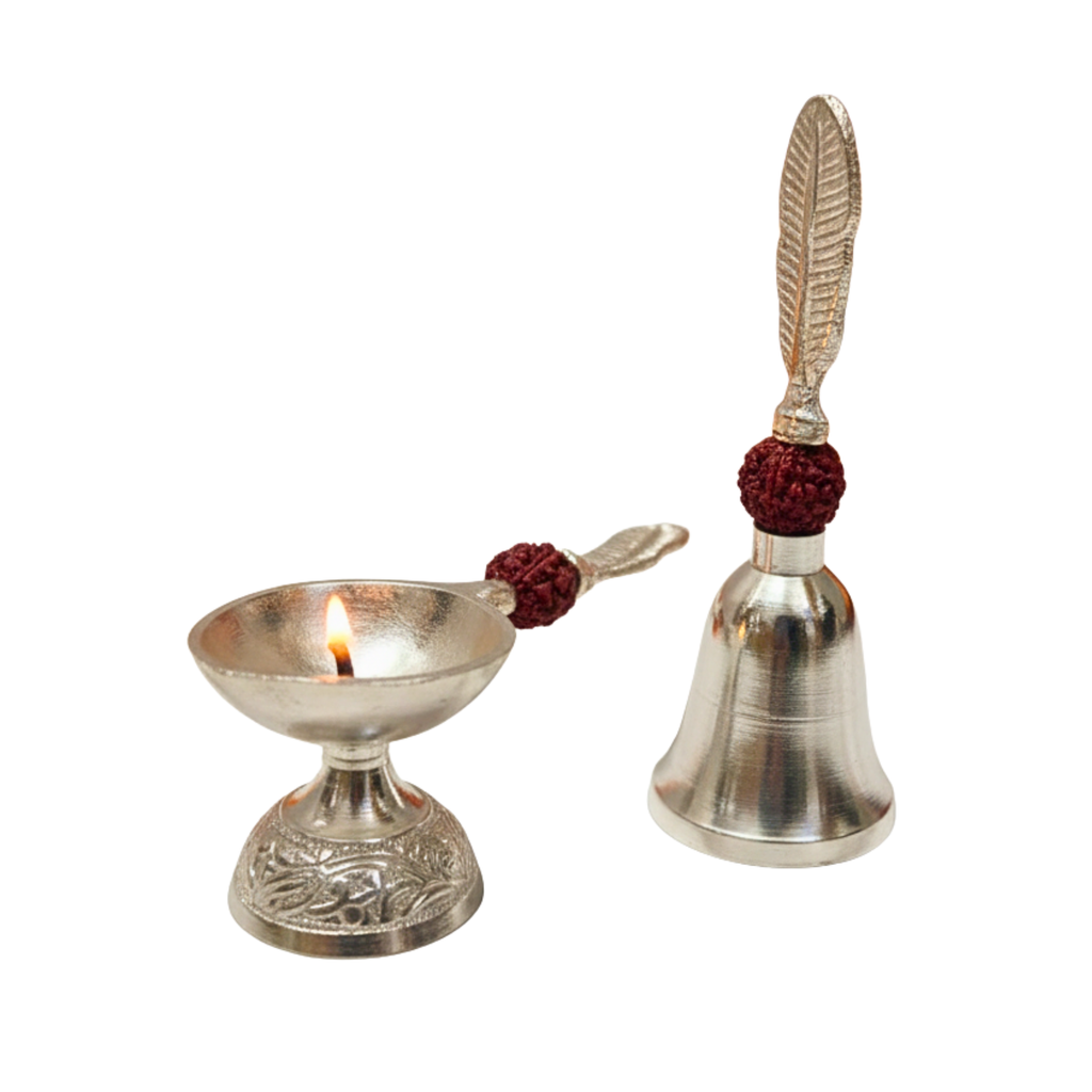 Divya Dhwani Bell & Diya Set