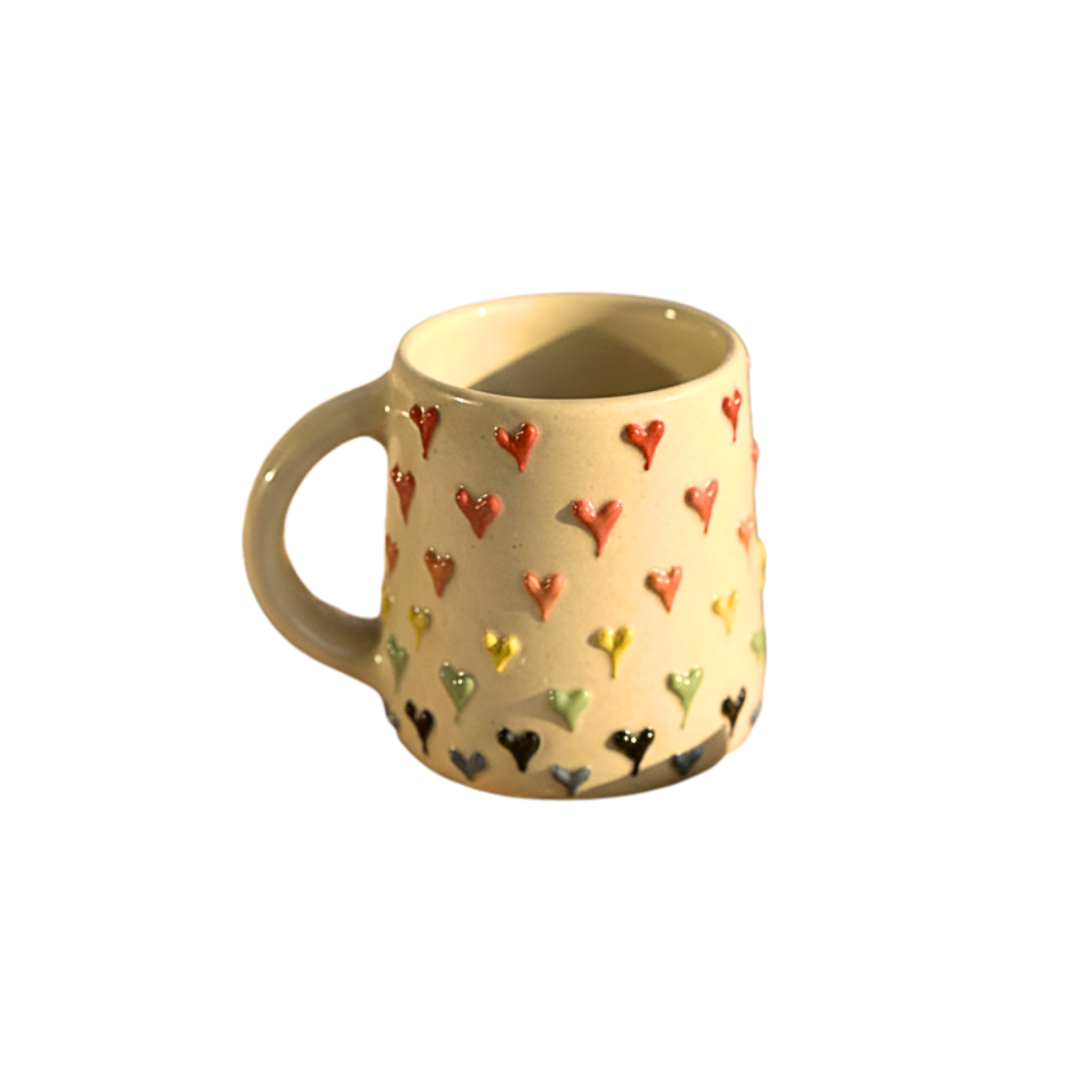 Little Hearts Ceramic Coffee Mug
