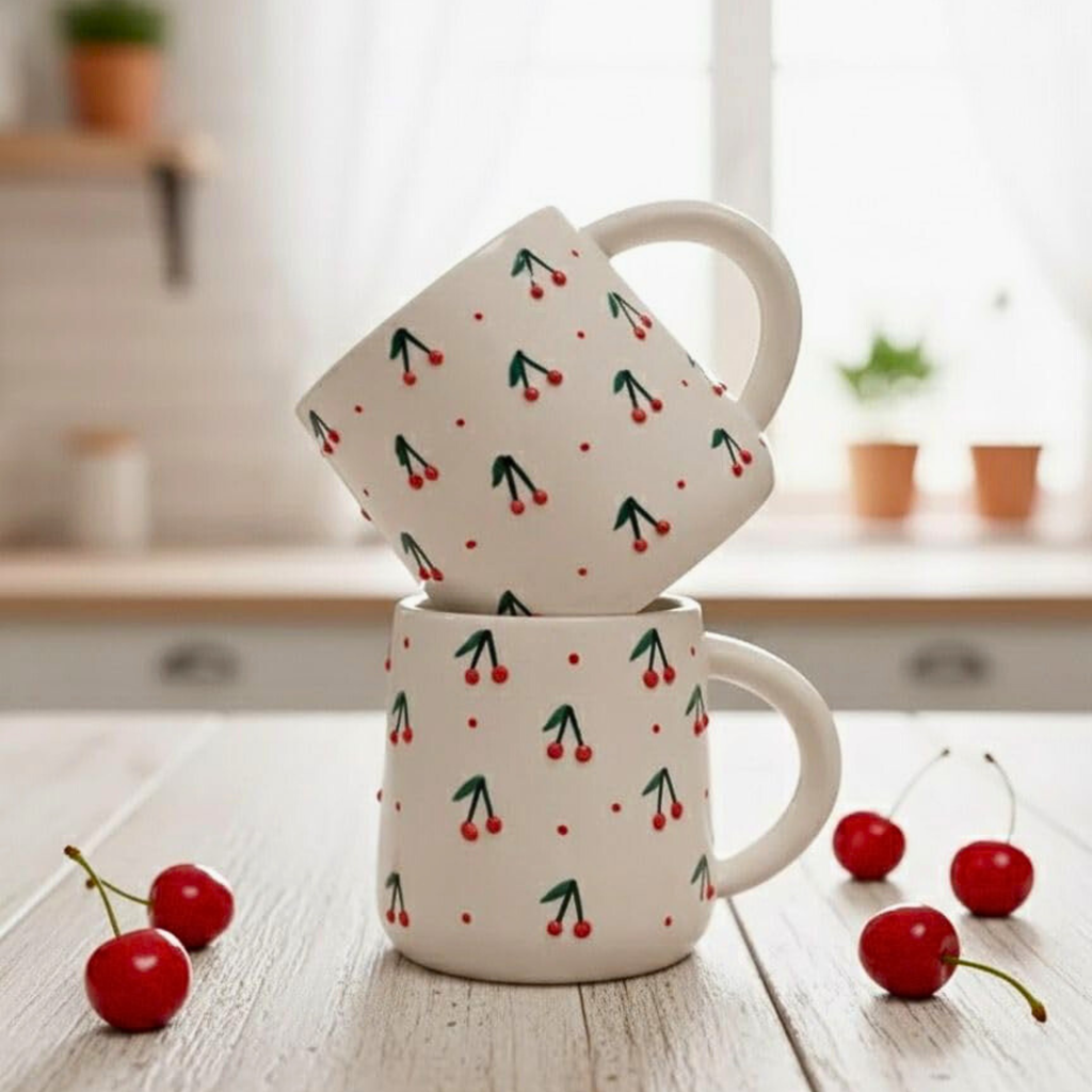 Tiny Cherry Delight Mug