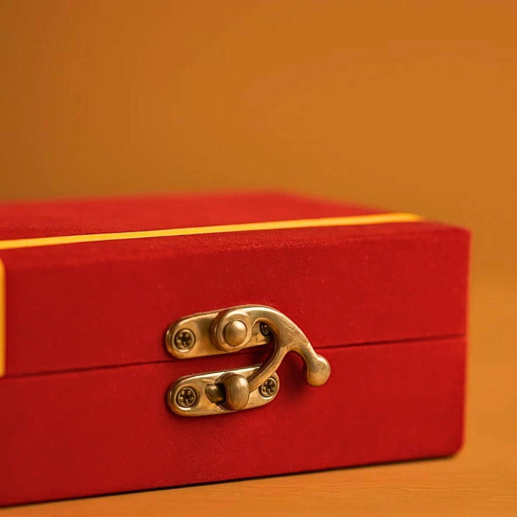 Shankhnaad Mandir Bell with Velvet Box