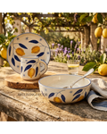 Mediterranean Lemon Ceramic Dining Set